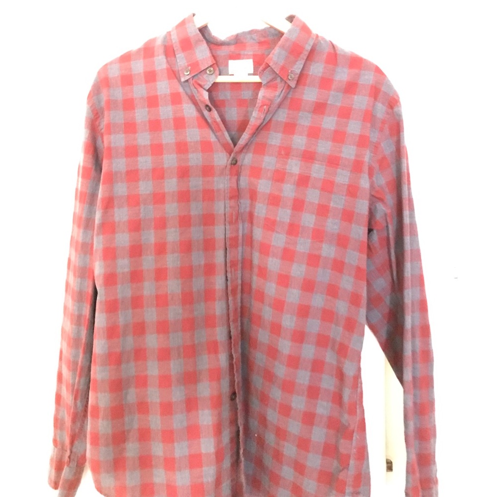 J.Crew Woven Casual Button Up Shirt